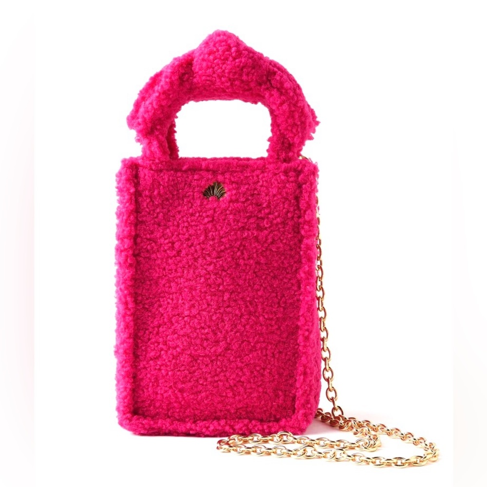 Lele Sadoughi Sherpa Crossbody Bag